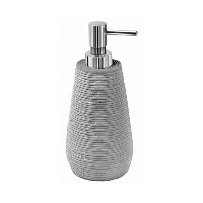 Zeepdispenser Sapho Gemini Vrijstaand 400 ML Polyresin Grijs Sapho