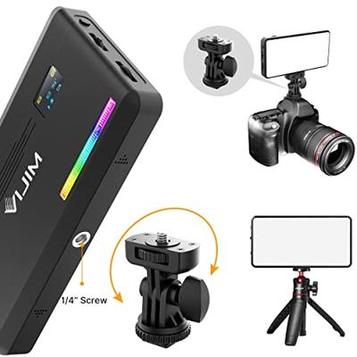 VIJIM RGB Multi Color LED-videolamp VL196 - thumbnail