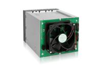 Icy Dock MB155SP-B 5x2,5 /3,5 SATA backplane voor 3x extern 5,25 - thumbnail