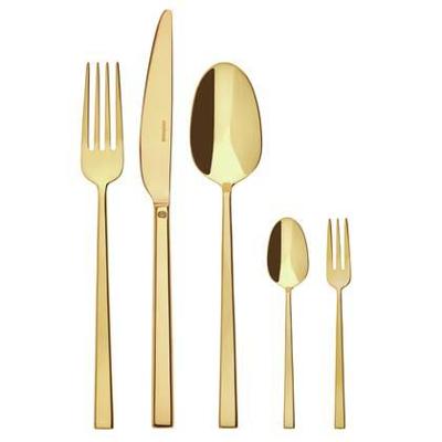 Sambonet Bestekset Rock - Goud - 60-delig / 12 personen Sambonet Bestekset Rock - Goud - 60-delig / 12 personen