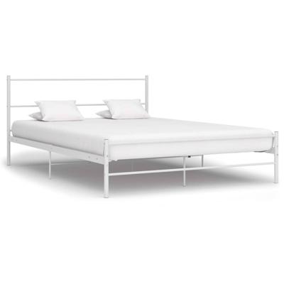 VidaXL Bedframe metaal wit 120x200 cm VidaXL Bedframe metaal wit 120x200 cm