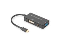 Digitus AV Converter AK-340419-002-S [Mini-displayport - HDMI, DVI, VGA] 3840 x 2160 Pixel - thumbnail