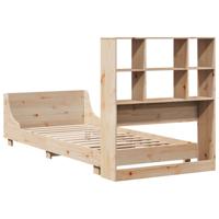 Bedframe zonder matras massief grenenhout 160x200 cm - thumbnail