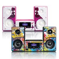 Lenco MC-020 Home audio-minisysteem Multi kleuren 10 W - thumbnail