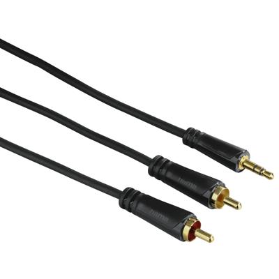 Hama Audiokabel Jack 3.5 Mm - 2 Cinch 3.0m 3ster