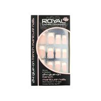 Royal 24 Glue-On Nail Tips - French Manicure (met nagellijm) - thumbnail