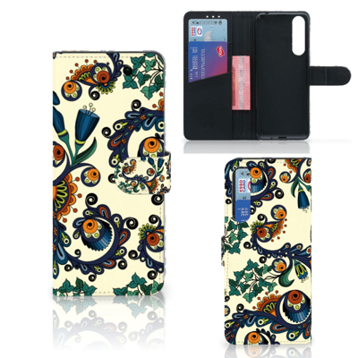 Wallet Case Sony Xperia 1 II Barok Flower
