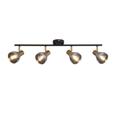 Searchlight PlafondlampWestminster met smoke glas 4-lichts - 23801-4SM