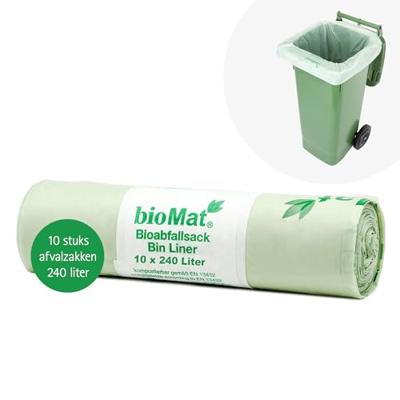 Biomat Composteerbare container zakken 240l - 10 st.