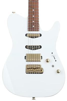 Ibanez LB1 White Lari Basilio Signature elektrische gitaar met koffer