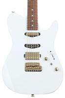 Ibanez LB1 White Lari Basilio Signature elektrische gitaar met koffer - thumbnail