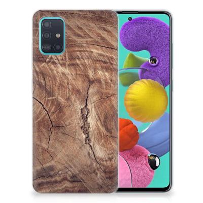 Samsung Galaxy A51 | Bumper Hoesje | Tree Trunk Samsung Galaxy A51 | Bumper Hoesje | Tree Trunk