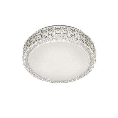 Trio Kristal plafonnièrePegasus met sterren effect wit - R62421100