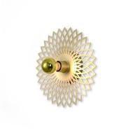 Ylumen Wandlamp Ombra Ø 30 cm mat goud - thumbnail