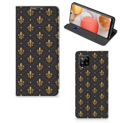 Samsung Galaxy A42 | Hoesje met Magneet | Franse Lelie Samsung Galaxy A42 | Hoesje met Magneet | Franse Lelie