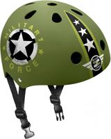 STAMP - Skatehelm - Skids Control Military Star - thumbnail
