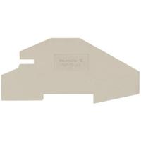 Weidmüller 1067700000-1 Afsluitplaat Geschikt voor: WDL 2,5/S Grijs 1 stuk(s) - thumbnail