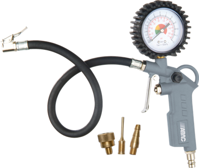 Luchtpistool Abac Opblaaspistool met manometer Luchtpistool Abac Opblaaspistool met manometer