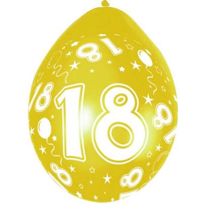 18 Jaar Verjaardag Ballonnen (5st)