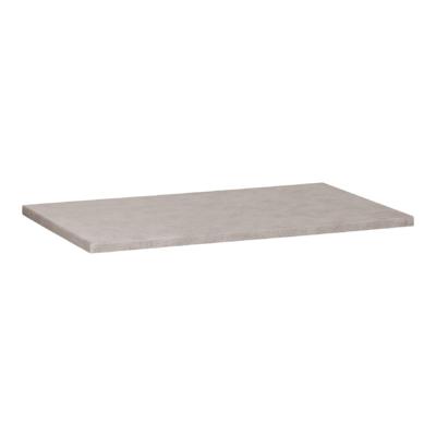 Wastafelblad Beton 80.5x45.7x2.5 cm Beton Grijs Sanitop