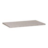 Wastafelblad Beton 80.5x45.7x2.5 cm Beton Grijs Sanitop - thumbnail