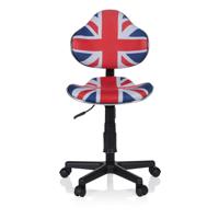 hjh OFFICE Kinder bureaustoel Kiddy GTI-2 (blauw/rood/wit) - thumbnail