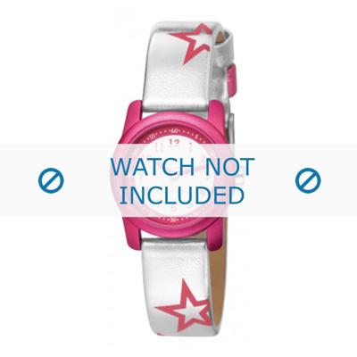 Esprit horlogeband ES000FA4-40ZI / 000FA4 Leder Zilver Esprit horlogeband ES000FA4-40ZI / 000FA4 Leder Zilver