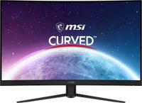 MSI G32C4X 32 inch FHD Curved Gaming Monitor - 1500R 1920 x 1080 VA Panel, 250 Hz / 1 ms, AMD FreeSync Premium, HDR Ready, DisplayPort, HDMI, Wide Color Gamut, Frameless, Night Vision, Black - thumbnail