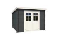 Blokhut Nadia 275x275 Carbon Grey-Wit Outdoor Life - Outdoor life - thumbnail