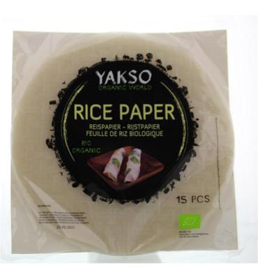 Yakso Rijstpapier bio 150 Gram