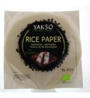 Yakso Rijstpapier bio 150 Gram - thumbnail