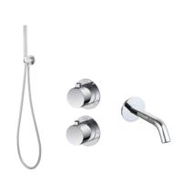 Badset Inbouw Sanilux Hops Met Box Thermostaat Muurbevestiging Chroom Sanilux - thumbnail