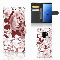 Hoesje Samsung Galaxy S9 Watercolor Flowers - thumbnail