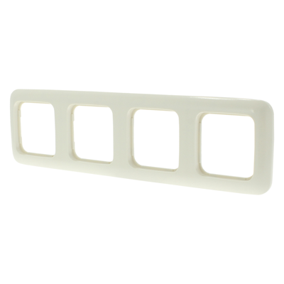 Busch-Jaeger SI Afdekraam | Inbouw | 4-voudig | Crème - 66.000.24