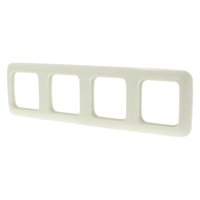 Busch-Jaeger SI Afdekraam | Inbouw | 4-voudig | Crème - 66.000.24 - thumbnail