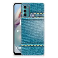 Motorola Moto G60 | Sillicone Back Cover | Jeans - thumbnail