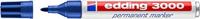 Edding 3000 4-3000003 Permanent marker Blauw Watervast: Ja - thumbnail