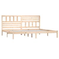 Bedframe zonder matras massief grenenhout 180x200 cm - thumbnail