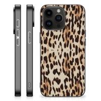 iPhone 15 Pro Max Dierenprint Telefoonhoesje Leopard - thumbnail