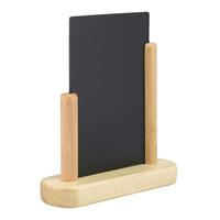 Krijtbord Securit 170x160x50mm teak hout - thumbnail