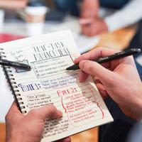 Gelschrijver Sharpie S-gel medium zwart - thumbnail