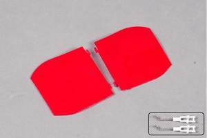 FMS - P51 V7/V8 Red Tail Inner Fairing Door (Pr) (FS-SU134RT)