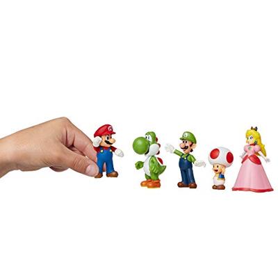 Super Mario Mini Action Figure - Mario and Friends Multi-Pack (5 figures)