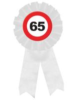Rozet Verkeersbord 65 Jaar - thumbnail
