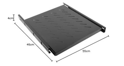 Uitneembare Plank voor Rek Rack Lanberg AK-1007-B