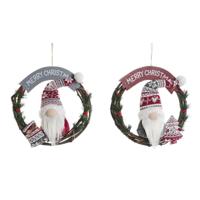 Ophangdecoratie DKD Home Decor Multicolour 35 x 9 x 35 cm (2 Stuks) - thumbnail