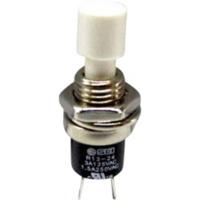 TRU COMPONENTS 1587873 TC-R13-24A1-05-WT Druktoets 250 V/AC 1.5 A 1x uit/(aan) Moment 1 stuk(s) - thumbnail