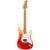 Fazley Sunrise Series Shore Red Sea Fade elektrische gitaar met deluxe gigbag