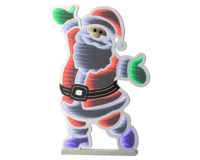 Infinity light led kerstman 60 cm
