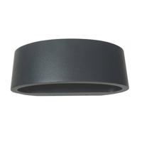 Wandlamp Artdelight Sharp 1 Lichts LED 2700K Dimbaar Antraciet - thumbnail